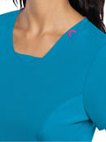 Amp - Women's Stylized V-Neck Top