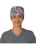 Zoe+Chloe - Women's Tie-Back Ponytail Scrub Cap