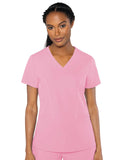 Peaches - Women's Mirror V-Neck Solid Scrub Top